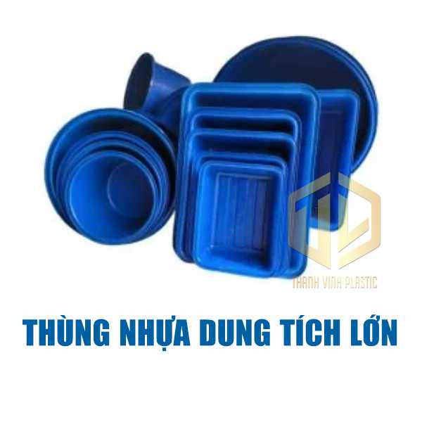 thùng nh?a dung tích l?n