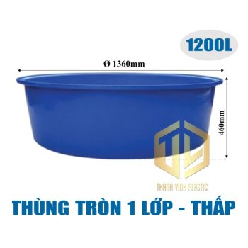 thùng tròn 1200l