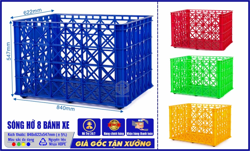 Sóng h? 5T4-8 bánh xe