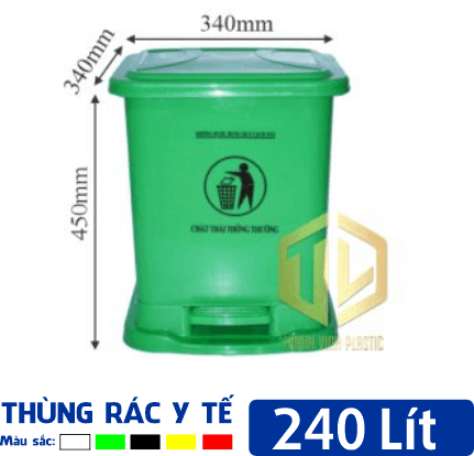 Thùng rác y t? 25 lít