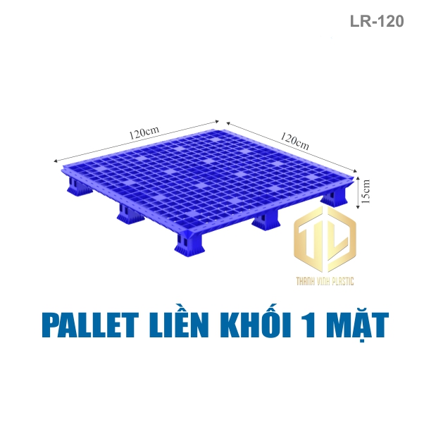 pallet lap rap lien khoi 1 mat lr120-duong