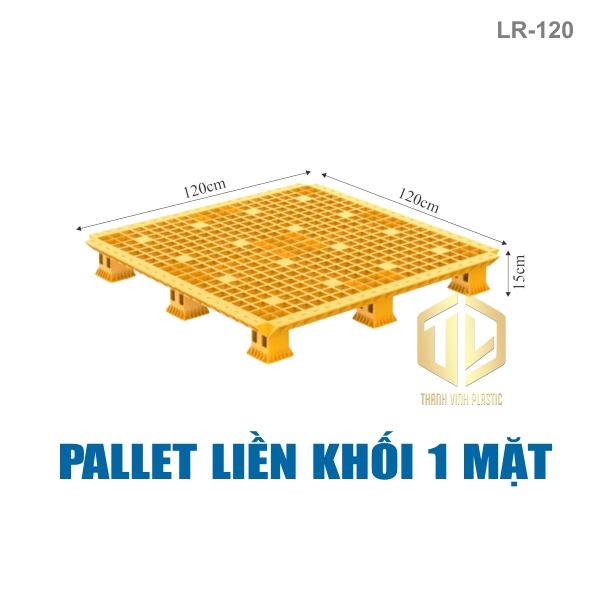 pallet lap rap lien khoi 1 mat lr120-vang