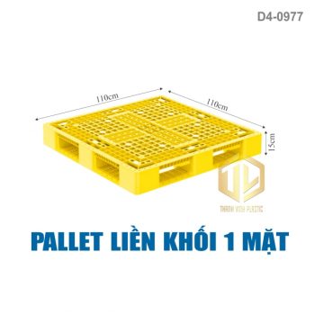 pallet lien khoi 1 mat d40977-vang