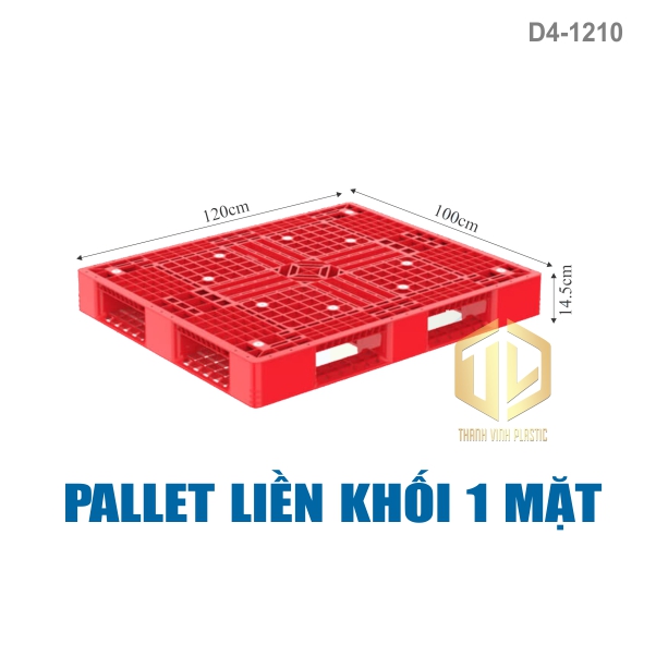 pallet lien khoi 1 mat d4210 do