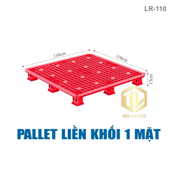 pallet lien khoi 1 mat lr110-do