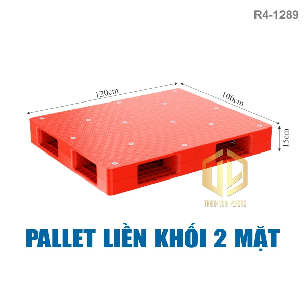 pallet lien khoi 2 mat r41289 do