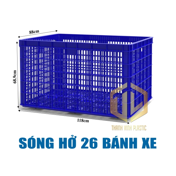 song ho 26 banh xe duong