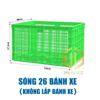 song ho 26 banh xe khong banh xe la