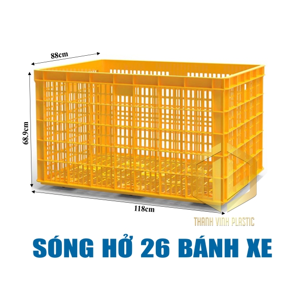 song ho 26 banh xe vang