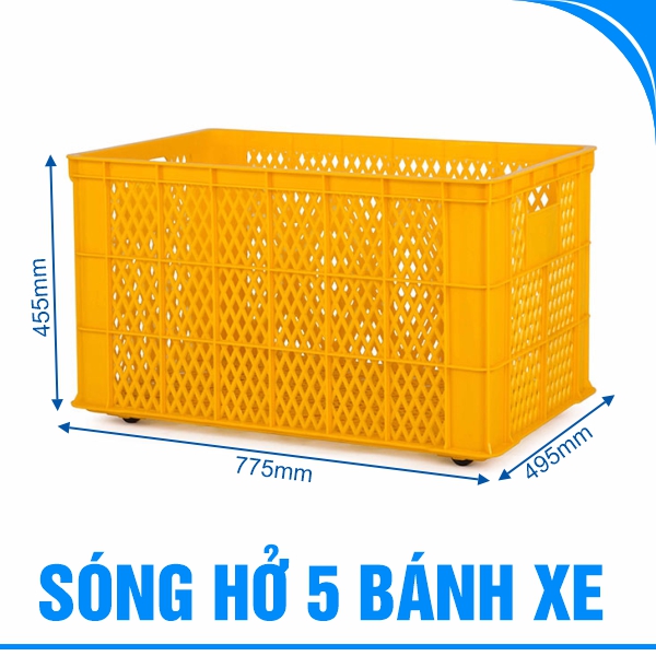 song ho 4t5 co 5 banh xe mau vang