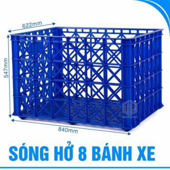 sóng h? 8 bánh xe d??ng