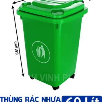 thung rác 60 lít