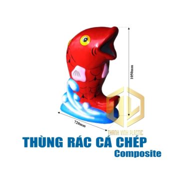 Thùng rác cá chép