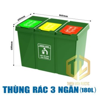 thùng rác phan lo?i 3 ng?n