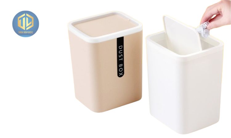 TOP thùng rác mini ?? bàn v?n phòng ??p b?n và d? th??ng