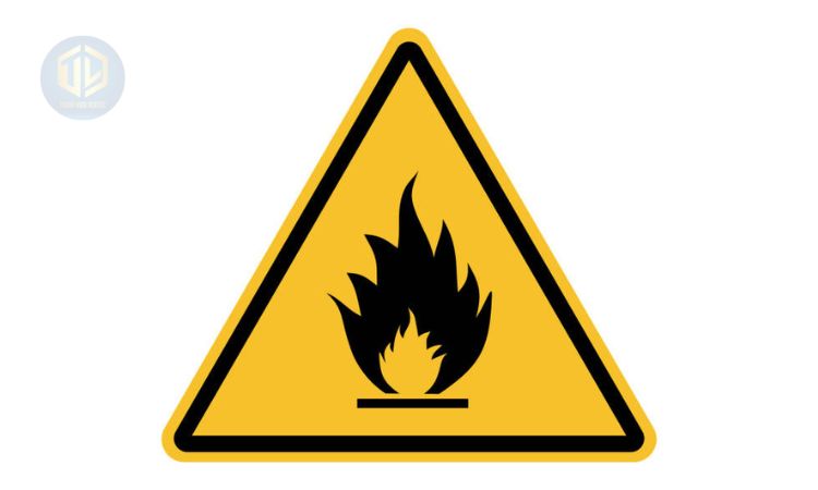 Bi?n báo ch?t th?i d? cháy