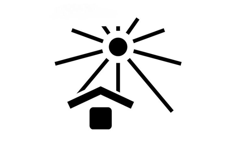 Ky hi?u tránh ánh n?ng tr?c ti?p c?a m?t tr?i