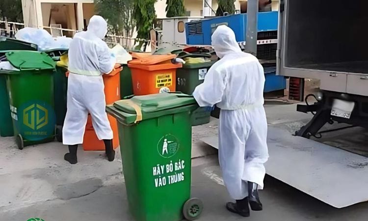 Quy trình thu gom và x? ly rác th?i y t?