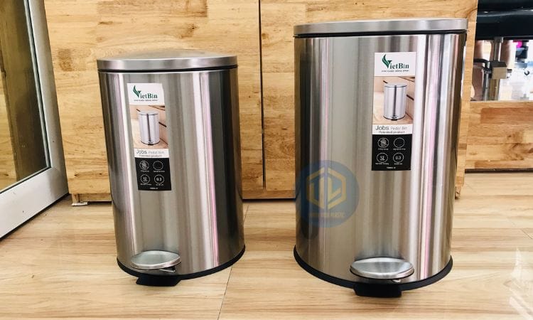 S?t rác inox v?n phòng