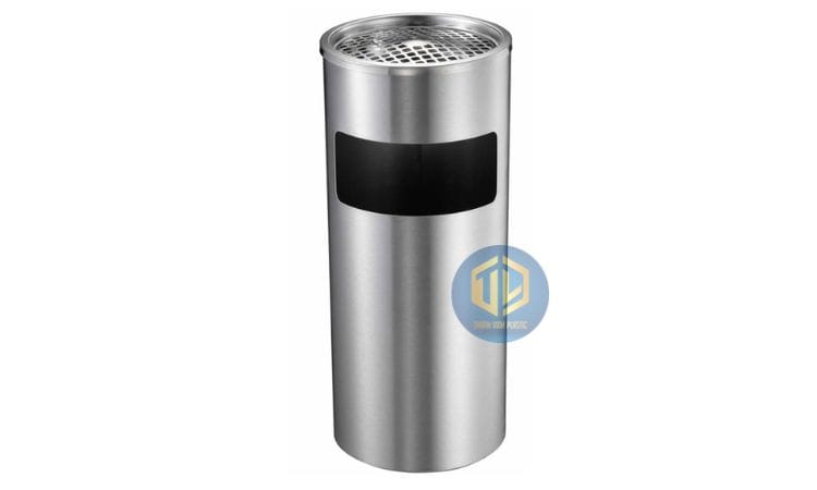 Thùng rác inox g?t tàn A35-A