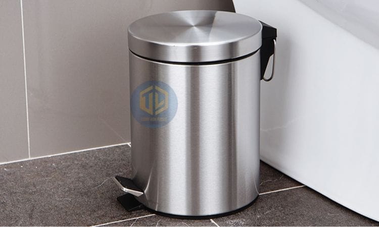 Thùng rác inox nh?p kh?u
