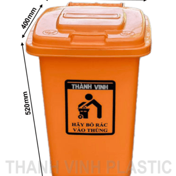 thùng rác nh?a 30l-CAM