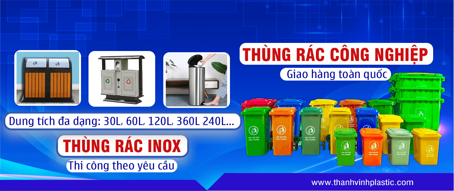 thung rac nhua cong nghiep