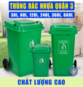 Thùng rác nh?a Qu?n 3