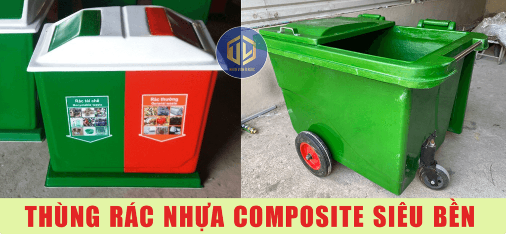 Thùng rác nh?a composite t?i qu?n Bình Th?nh