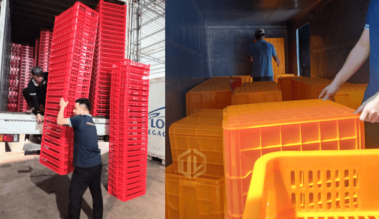 Sóng nh?a Thành Vinh giao hàng t?n n?i