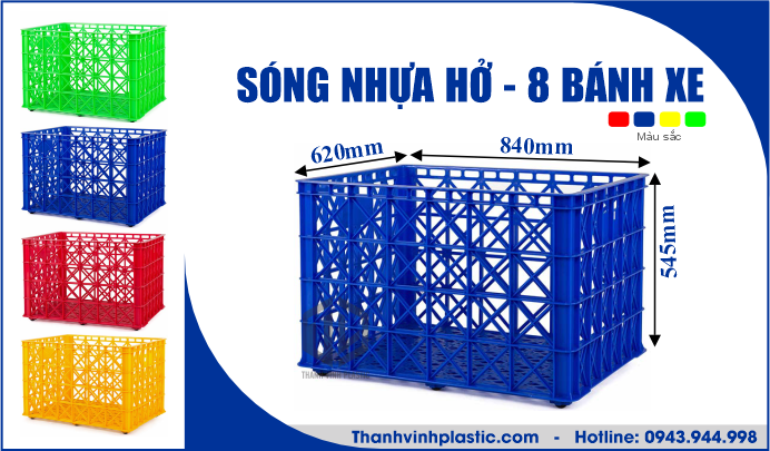 Sóng nh?a h? 8 bánh xe