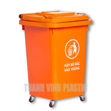 thùng rác c?ng c?ng 60 lít n?p kín