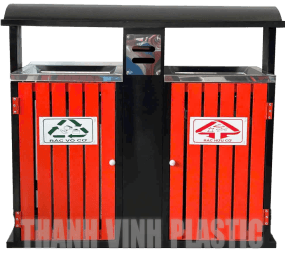 thùng rác c?ng c?ng ngoài tr?i