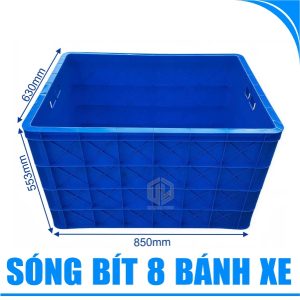 Sóng nh?a bít 8 bánh xe