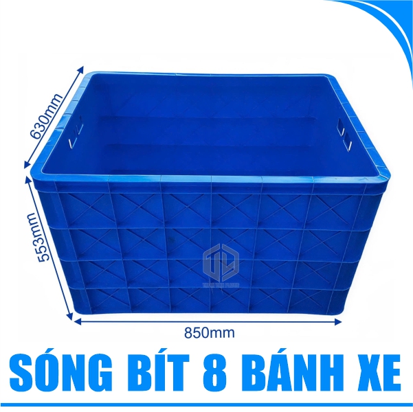 Sóng nh?a bít 8 bánh xe