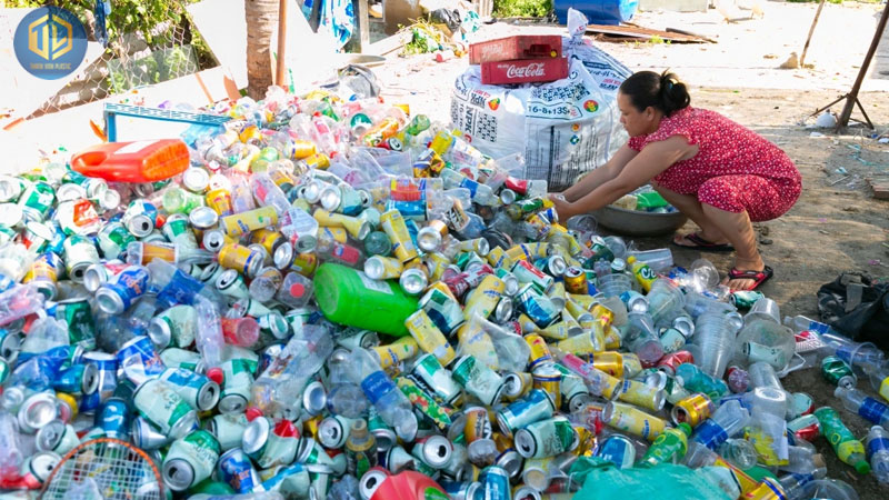 quy trình s?n xu?t h?t nh?a tái ch?