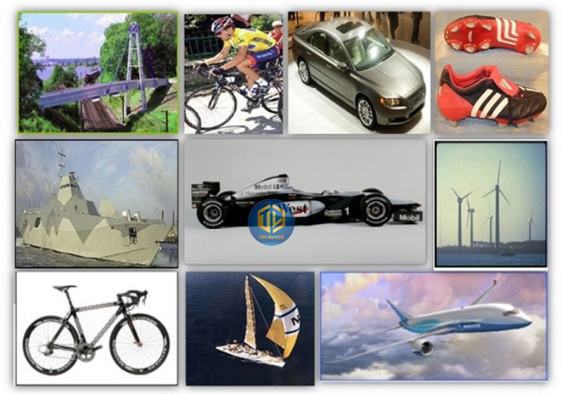 Các lo?i v?t li?u composite hi?n nay và ?ng d?ng th?c t?