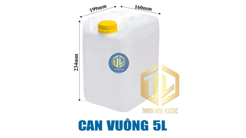 7 m?u can nh?a, chai nh?a HDPE ???c s? d?ng ph? bi?n nh?t hi?n nay