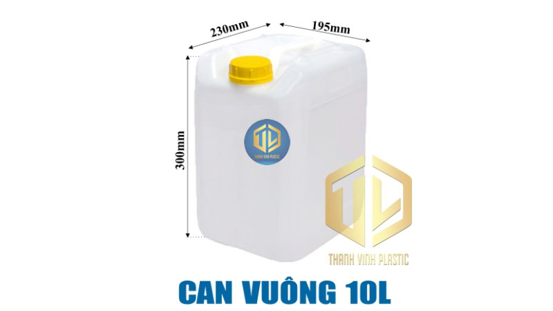 7 m?u can nh?a, chai nh?a HDPE ???c s? d?ng ph? bi?n nh?t hi?n nay