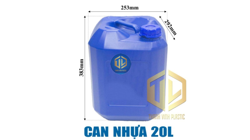 7 m?u can nh?a, chai nh?a HDPE ???c s? d?ng ph? bi?n nh?t hi?n nay