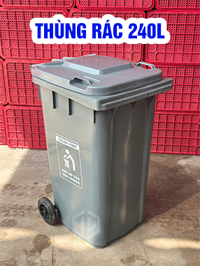 Thùng rác nh?a 240L