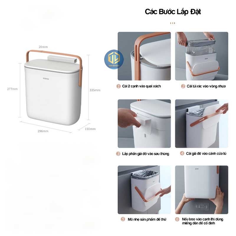 Thi?t k?, c?u t?o, cách s? d?ng và l?p thùng rác th?ng minh