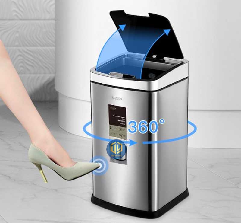 Thi?t k?, c?u t?o, cách s? d?ng và l?p thùng rác th?ng minh