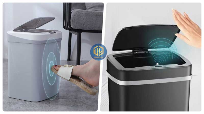 Thùng rác th?ng minh: Tính n?ng, phan lo?i, l?i ích và giá bán
