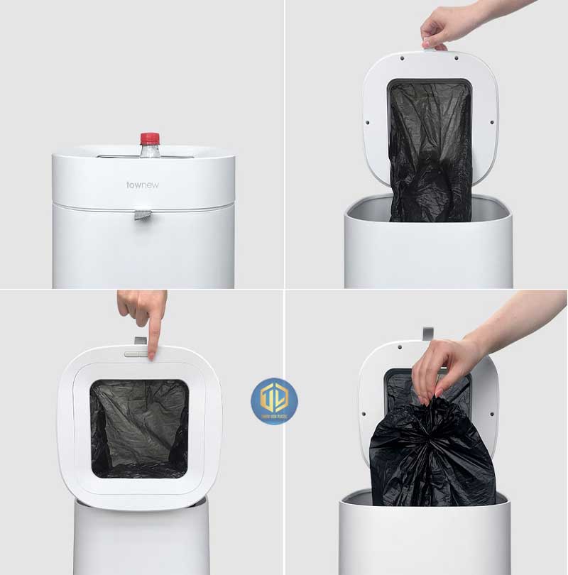 TOP 5 m?u thùng rác treo t??ng nhà v? sinh th?ng minh, giá t?t