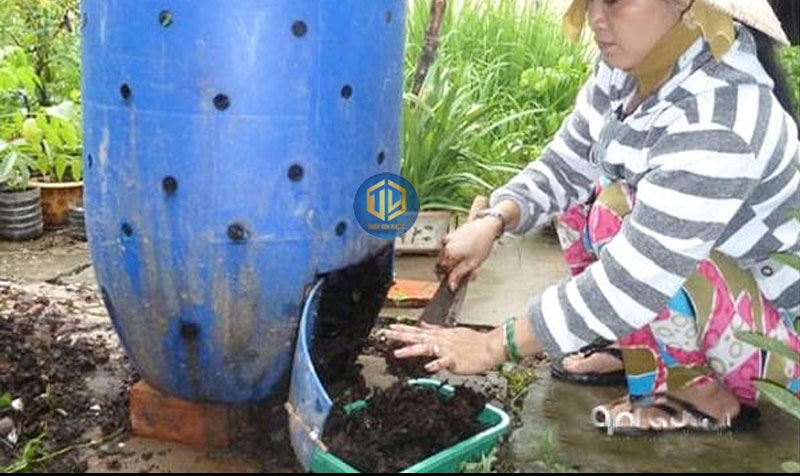 H??ng d?n cách t? làm thùng ? rác h?u c? t?i nhà