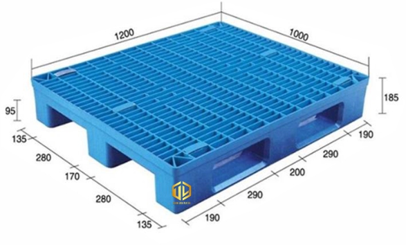 Pallet 1200x1000x185mm – Pallet T?ng C??ng S?t