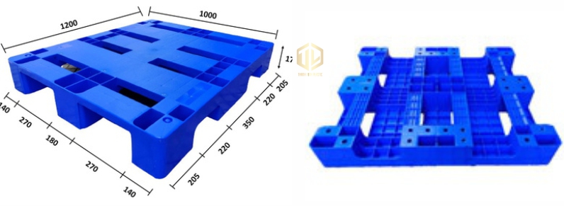 Pallet nh?a 1200x1000x165mm